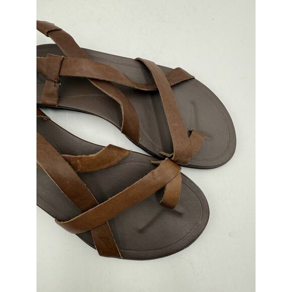 Olukai UPENA Women's NEW Sandal Kona Coffee US Size 6 - Picture 2 of 6